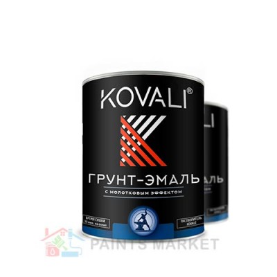 Грунт-эмаль Kovali 3 в 1 по ржавчине с молотковым эффектом