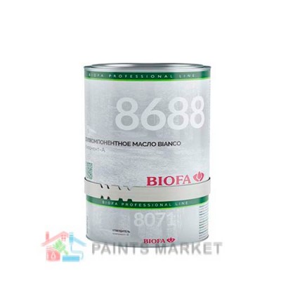 Промышленное двухкомпонентное масло BIOFA BIANCO 8688/8071