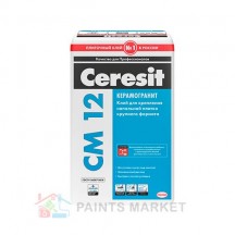 Клей Ceresit CM 12 керамогранит для напольной плитки крупного формата