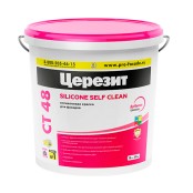 Силиконовая краска Церезит CT 48 для фасадов