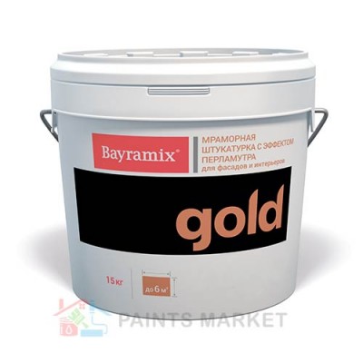 Мраморная штукатурка Bayramix Mineral Gold