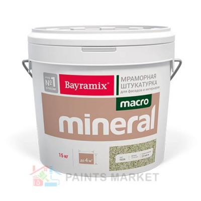 Мраморная штукатурка Bayramix Macro Mineral