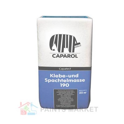 Штукатурно-клеевая смесь Caparol Capatect Klebe- und Spachtelmasse 190