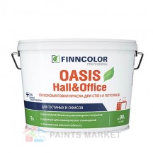 Краска для стен и потолков моющаяся Oasis Hall Office FINNCOLOR TIKKURILA