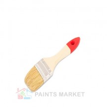 Кисть Color Expert 81267512 кисть для красок на водной основе натуральная щетина, деревянная ручка (75мм