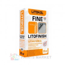 Финишная полимерная белая шпаклевка LITOFINISH FINE Litokol