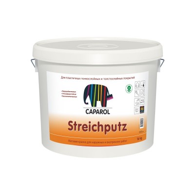Декоративная структурная краска Caparol Streichputz