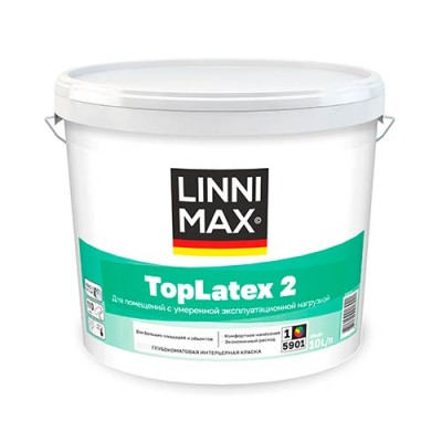 Интерьерная краска Linnimax Toplatex 2