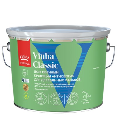 Антисептик кроющий водоразбавляемый Vinha Classic TIKKURILA