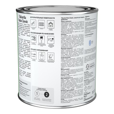 Антисептик кроющий водоразбавляемый Vinha Classic TIKKURILA