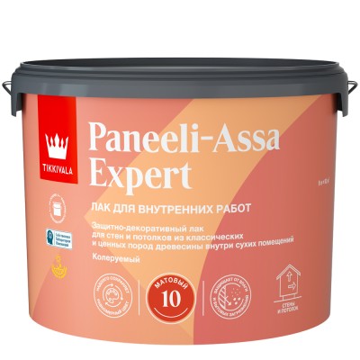 Лак для стен и потолков Paneeli Assa Expert EP TIKKURILA