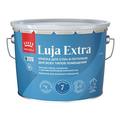 Краска для влажных помещений матовая Luja Extra 7 TIKKURILA