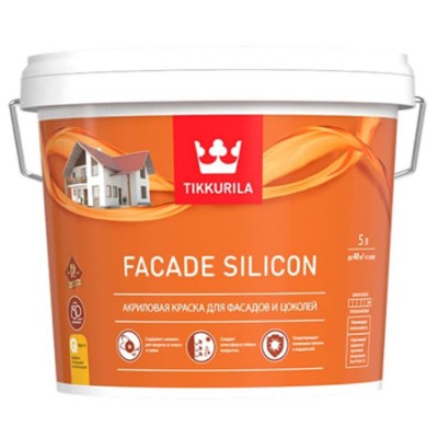 Краска фасадная силикон-акриловая Facade Silicon TIKKURILA