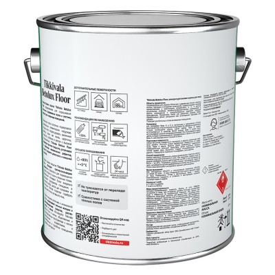 Краска для пола алкидно-уретановая глянцевая Betolux Floor TIKKURILA