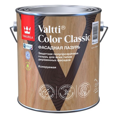 Лазурь фасадная на масляной основе Valtti Color Classic TIKKURILA