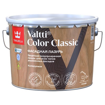 Лазурь фасадная на масляной основе Valtti Color Classic TIKKURILA
