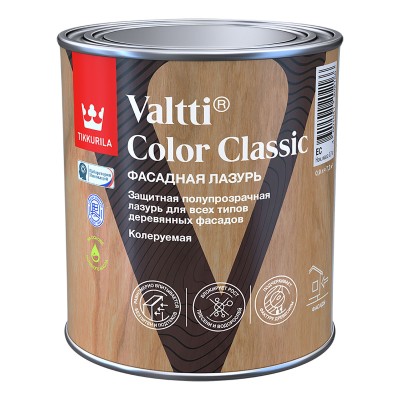 Лазурь фасадная на масляной основе Valtti Color Classic TIKKURILA