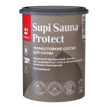 Состав защитный для стен и потолков в бане Supi Sauna Protect TIKKURILA