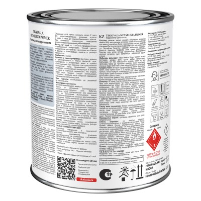 Грунтовка антикоррозионная Metallista Primer TIKKURILA